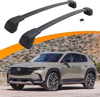 Snailfly Roof Rack Cross Bars Fit for Mazda CX-50 CX50 2023-2026 Upgraded Lockable Crossbars,165 lbs Capacity for Travel Outdoor Rooftop Cargo Accessories