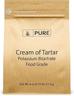 Pure Original Ingredients Cream of Tartar (4 oz) Pure & Natural, Baking & Cleaning, DIY Bath Bombs & More, Eco-Friendly Packaging,