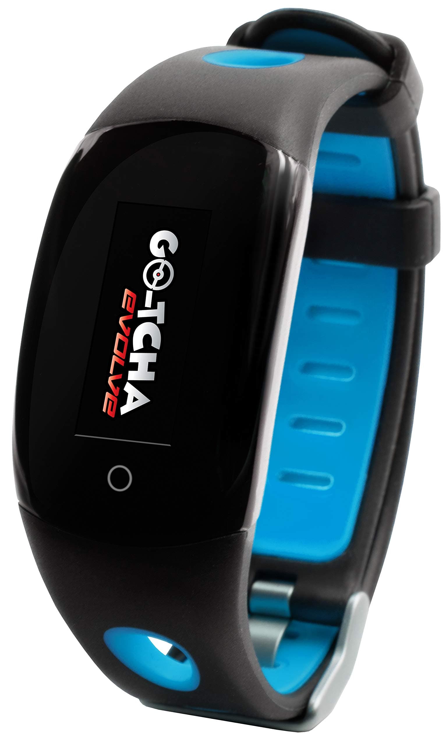 Go-Tcha Evolve LED-Touch Wristband Watch For Pokemon Go with Auto Catch and Auto Spin - Blue/Black (Electronic Games)