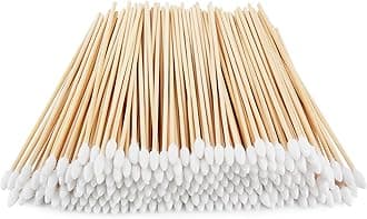 200 Count Bamboo Cotton Swabs 6" Inch Long Pointed Cotton Swabs Cotton Tipped Applicator