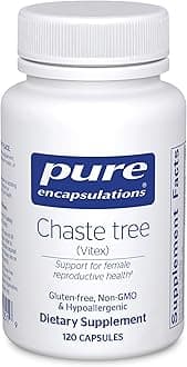 Chaste Tree (Vitex) - Supports Menstrual Cycle Regularity - for Breast Comfort* - Women's Supplement - Hormonal Balance Support - Non-GMO & Vegan - 120 Capsules
