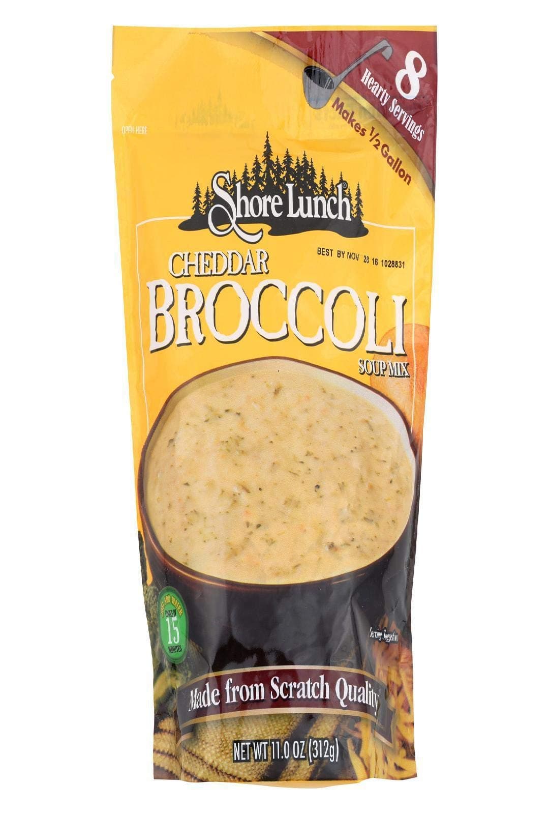 Shore Lunch Cheddar Broccoli Soup Mix - 11 oz