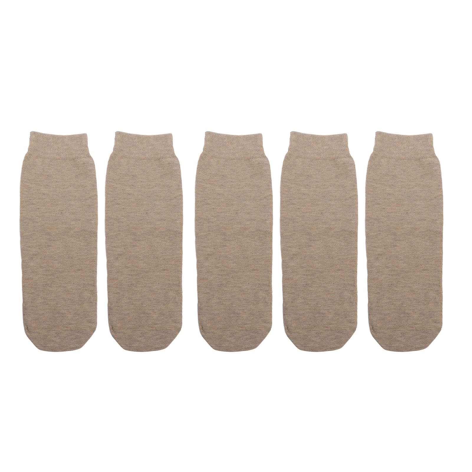 Stump Socks Set 5pcs Prosthetic Socks, Breathable Elastic Cotton Amputee Socks, Sweat Absorption Stump
