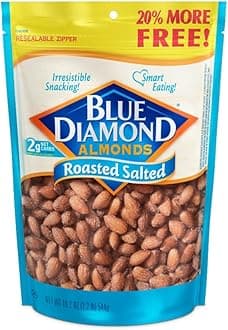 Blue Diamond Almonds, Roasted Salted, 19.2-Ounce