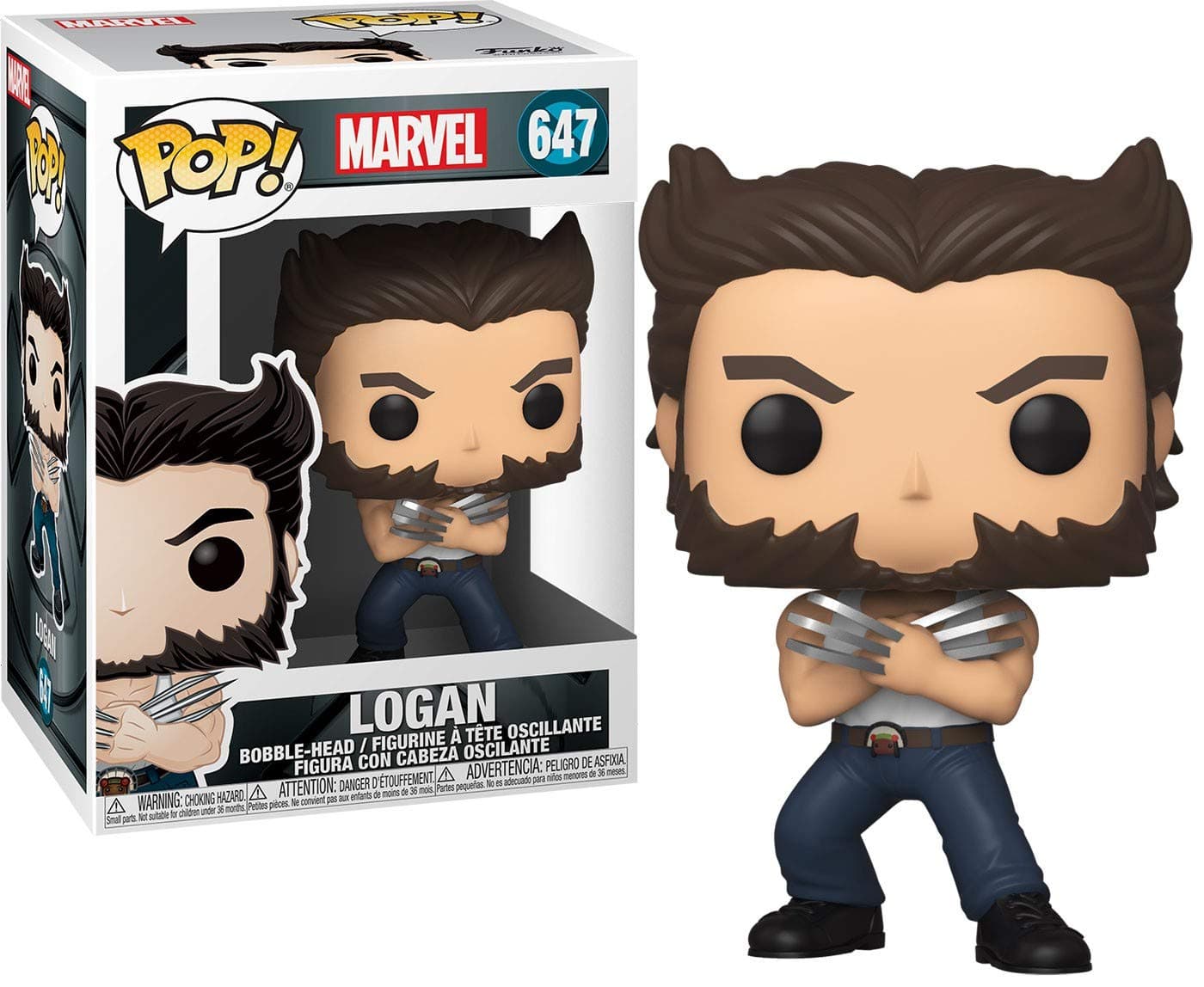 Funko POP! Marvel: X-Men 20th-Wolverine In Tanktop - Collectable Vinyl Figure - Gift Idea - Official Merchandise - Toys for Kids & Adults - Movies Fans - Model Figure for Collectors and Display