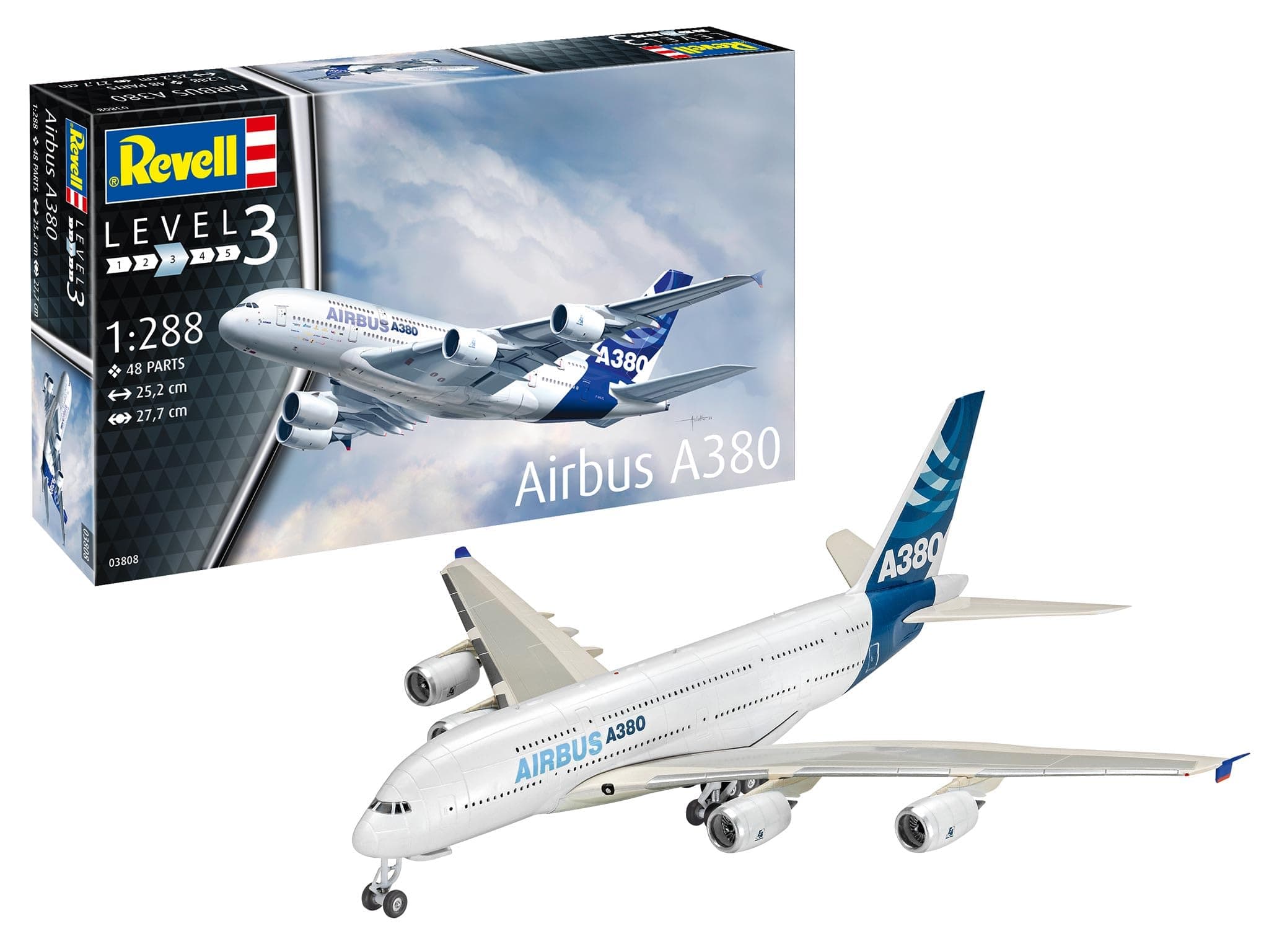 03808 Airbus A380 1:288 Scale Model Kit