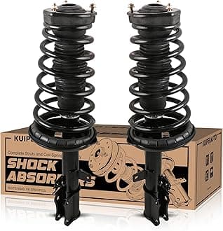 171957 171958 Rear Suspension Struts Shocks Complete Assembly Shock Absorbers w/Coil Spring Compatible for Toyota Camry 2.2L 1992 1993 1994 1995 1996 (Set of 2)