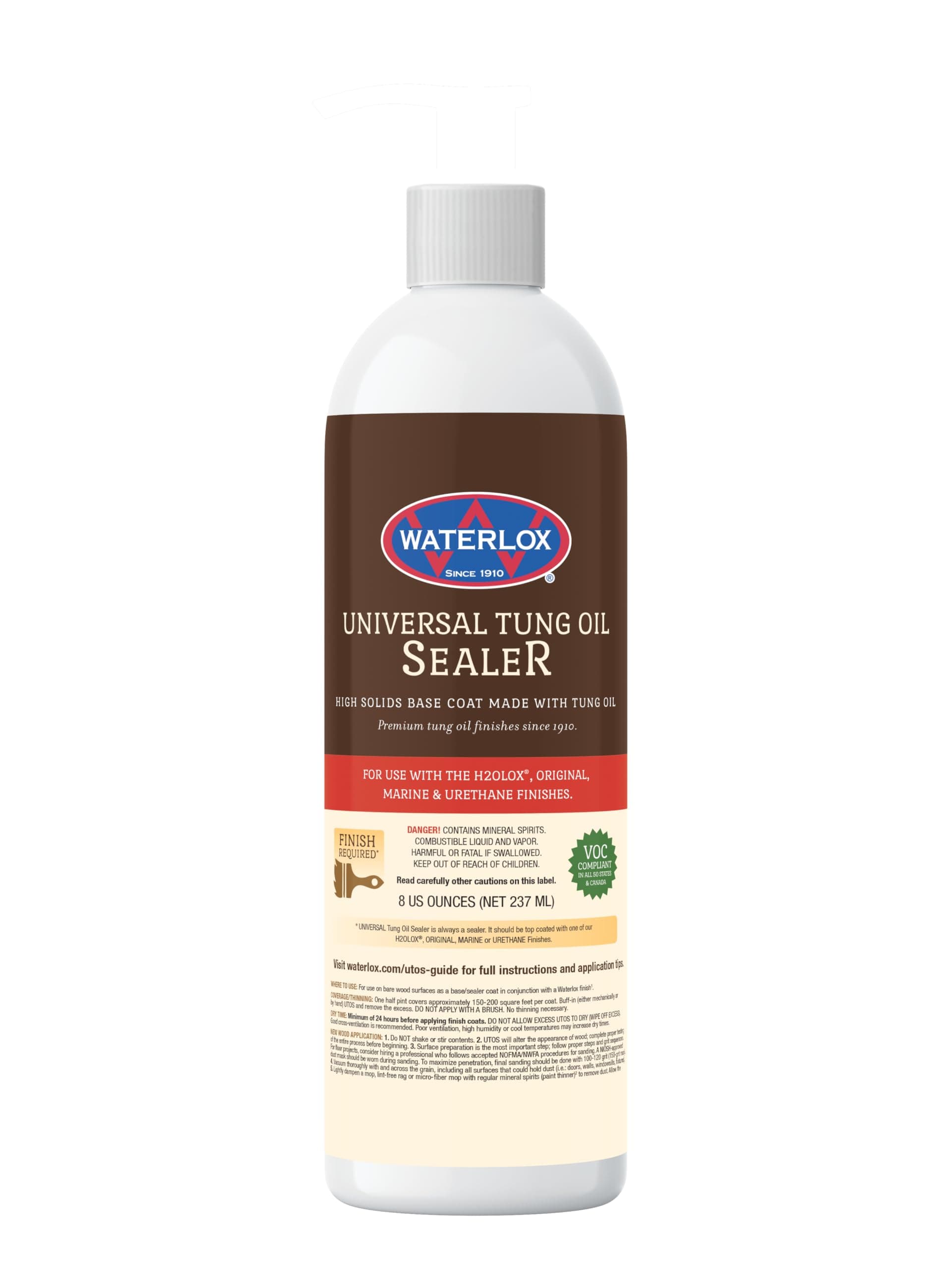 Universal Tung Oil Sealer, 1 Half-Pint