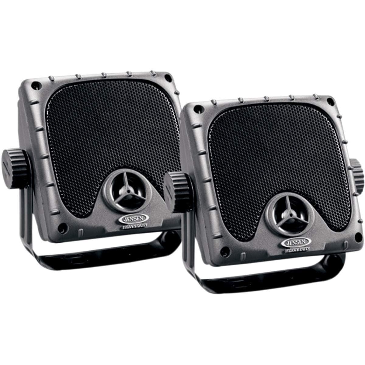 JENSEN JXHD35 Heavy Duty 3.5" MINI Weatherproof Surface Mount Speakers (1 Pair), Black