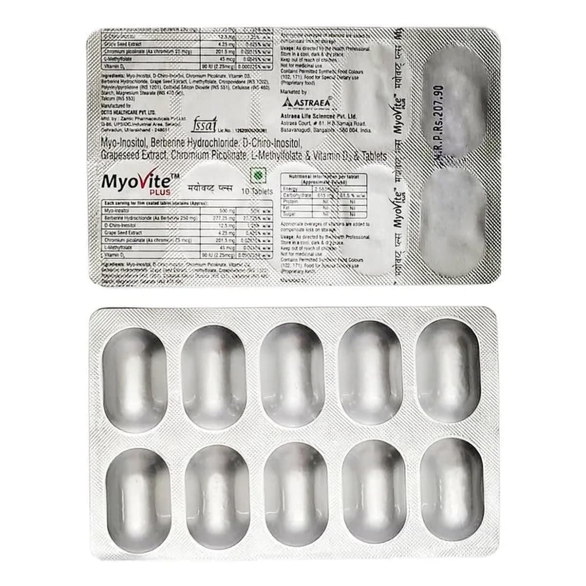 Myovite Plus - Strip of 10 Tablets