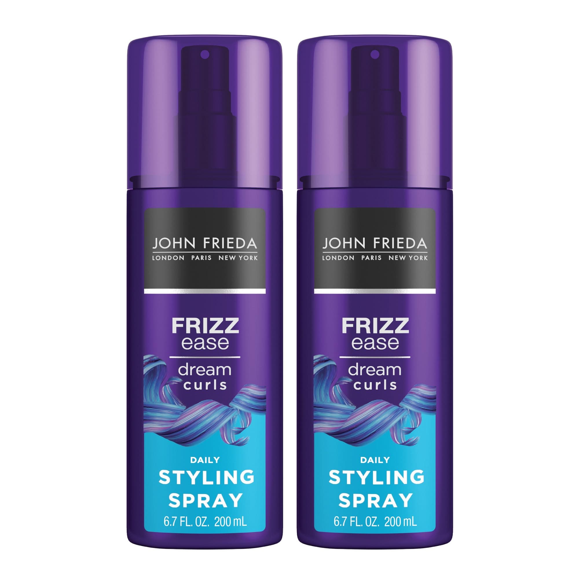 John Freida Frizz-Ease Style Dream Curls Spray 6.7 oz. (Pack of 2)