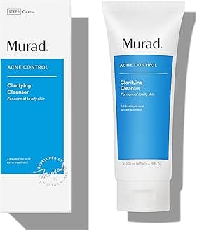 Acne Control Clarifying Cleanser – Salicylic Acid & Green Tea Formula for Acne, Deep Pore Cleansing, Oil Control & Breakout Prevention for Clear, Balanced, Healthy-Looking Skin