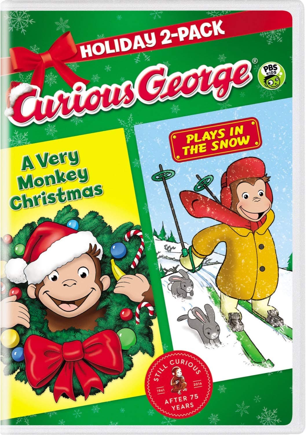 Curious George: Holiday 2-Pack (A Very Monkey Christmas / Plays in the Snow and Other Awesome Activities