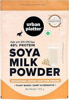 URBAN PLATTER Soy Milk Powder, 500 gm