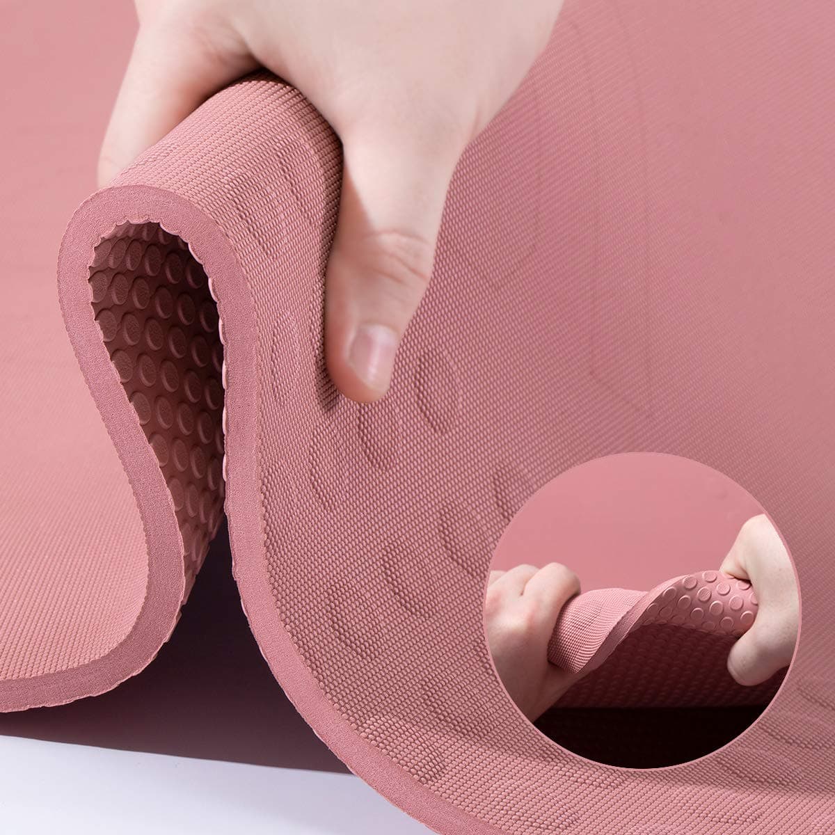 Upgrade 10mm TPE Yoga＆Exercise Mat