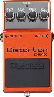 BOSS DS-1X Distortion | Advanced Guitar Effect Pedal Powered by MDP Technology | High-Def Distortion for Modern Players from Crunch to Mega-Gain | Powerful Real-Time Processing | 5-Year Warranty