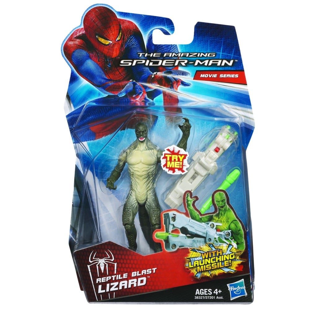 The Amazing Spiderman 3.75" Figure Lizard Missile Launching