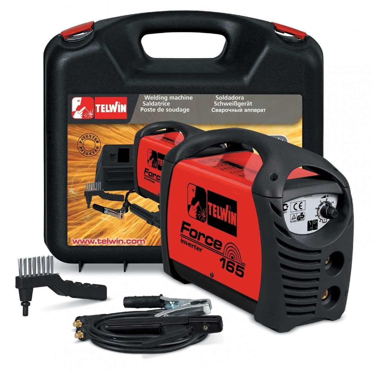 Inverter welder kit force 165 val.plast.