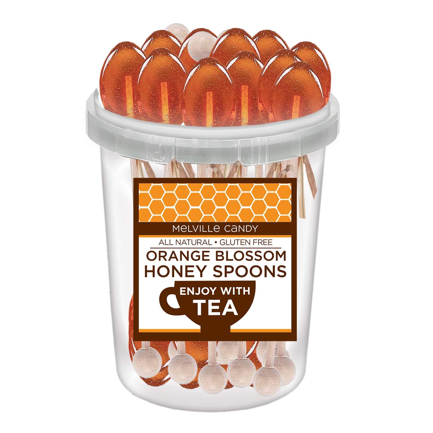 Orange Blossom Flavored Honey Spoon (30 Count)