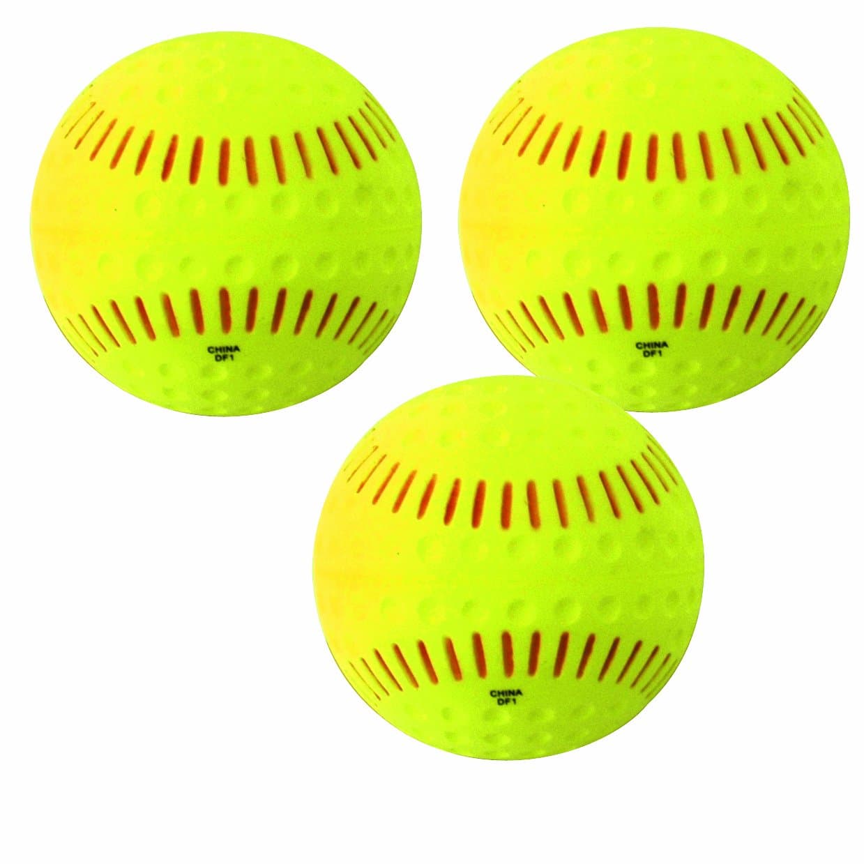 Baden Ssbr Feather Lite Softball - 3Pk - Yellow