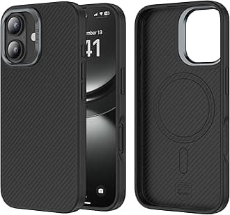 BENKS ArmorPro Case for iPhone 16, [Compatible with Magsafe] [Military Grade Drop Protection] Shockproof iPhone 16 Case, Built with Dupont Kevlar 600D Aramid Fiber