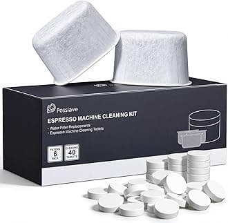 Espresso Cleaning Kits for Breville Machines, Includes 40 Cleaning Tablets and 6 Water Filters, Breville Espresso Machine Accessories