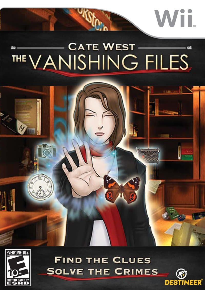 Cate West the Vanishing Files - Nintendo Wii