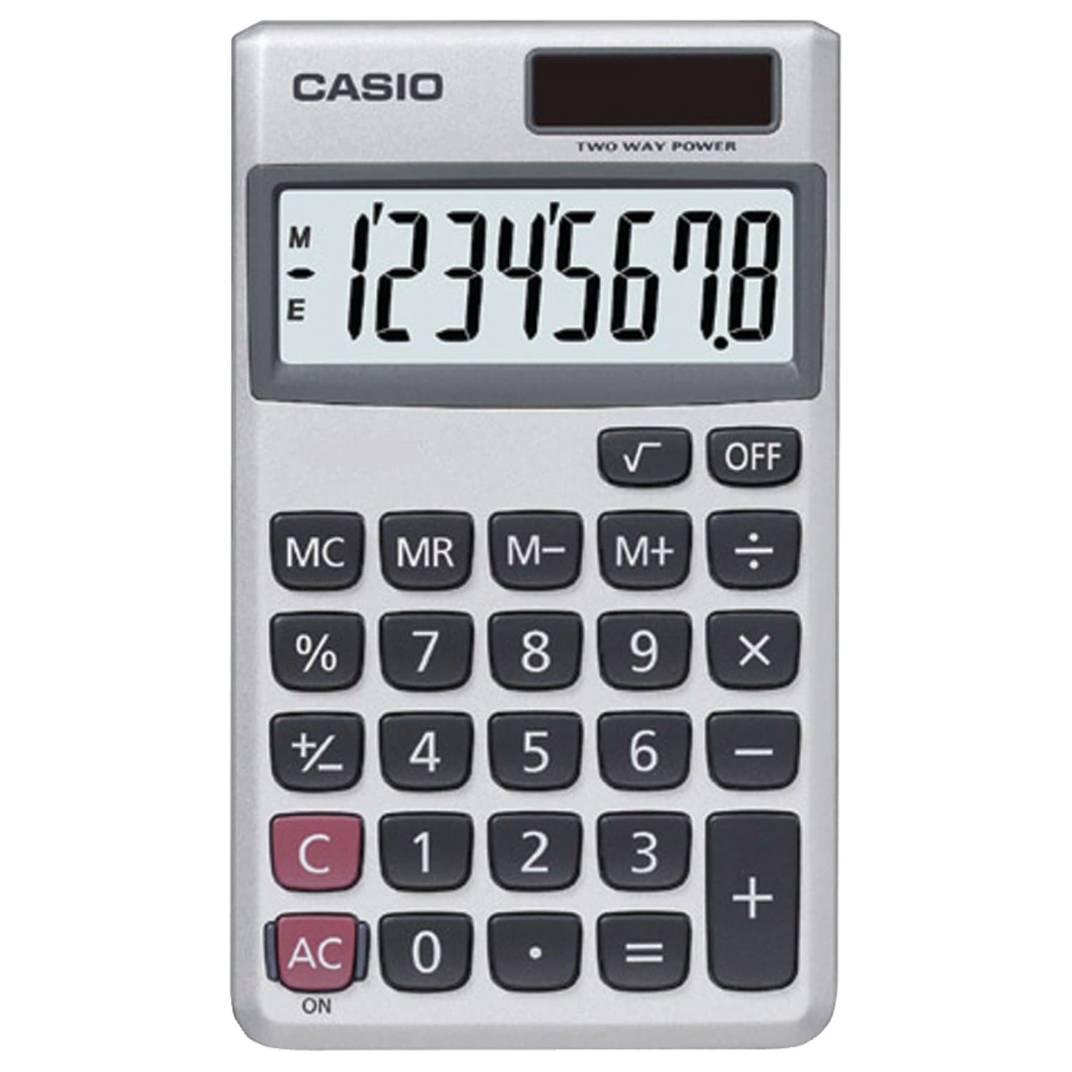 SL-300SV Standard Function Desktop Calculator | General Purpose | Large 8-Digit Display | Pocket Size | Basic Math Functions| Ideal for Home & Office