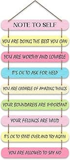 Artvibes Self Motivation Quotes Mdf Wooden Wall Hanging for Home Livingroom Art Items | Home Decor Items | Gifts | Wall Art For Hall | Modern Wall Decoration Accessories for Decoration (WH_9306N)