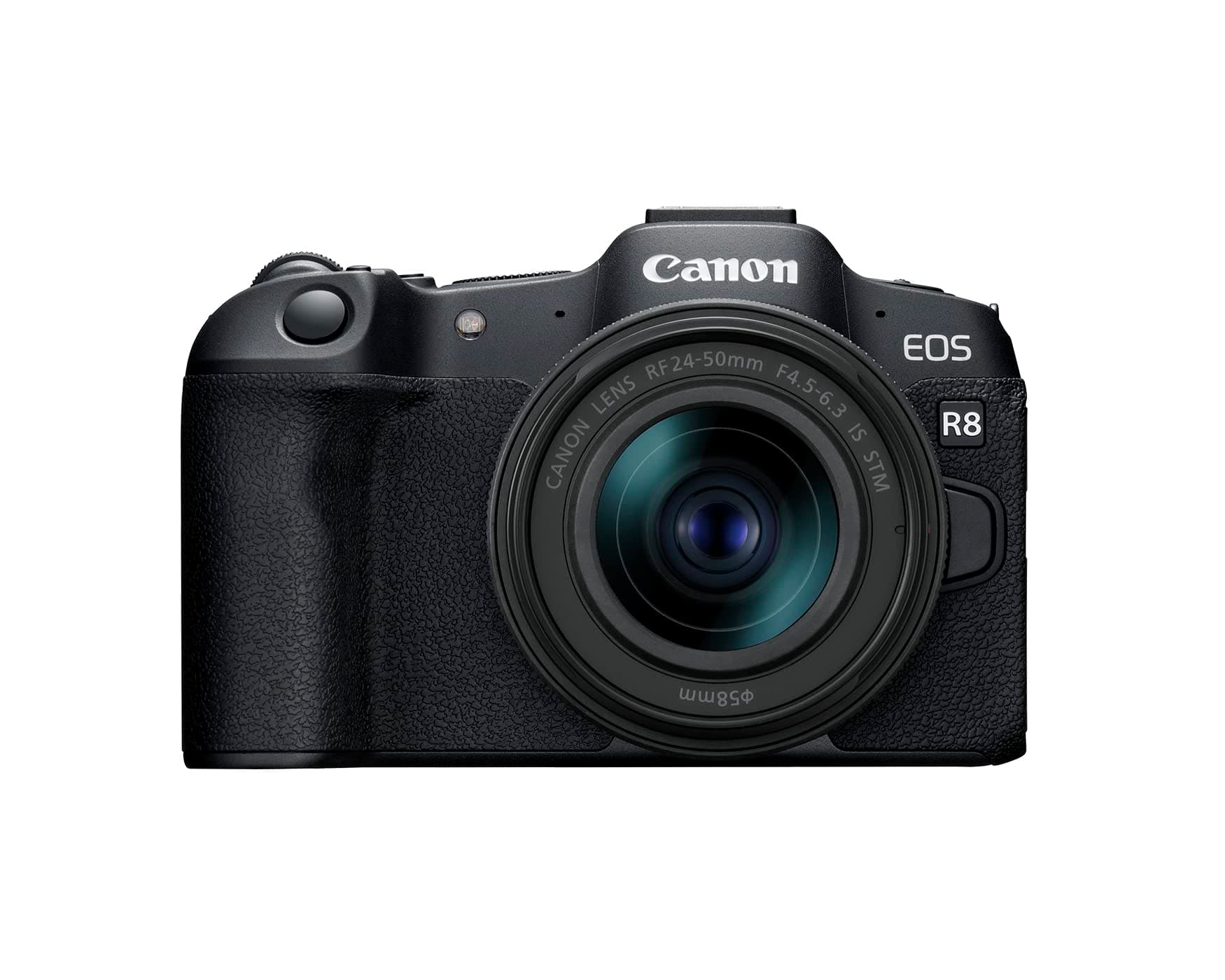 Canon EOS R8 Mirrorless Camera RF24-50mm F4.5-6.3 is STM Lens Kit Full Frame Hybrid Camera 24.2 Megapixel CMOS Image Sensor 4K Video Content Creator Vlog Camera Black