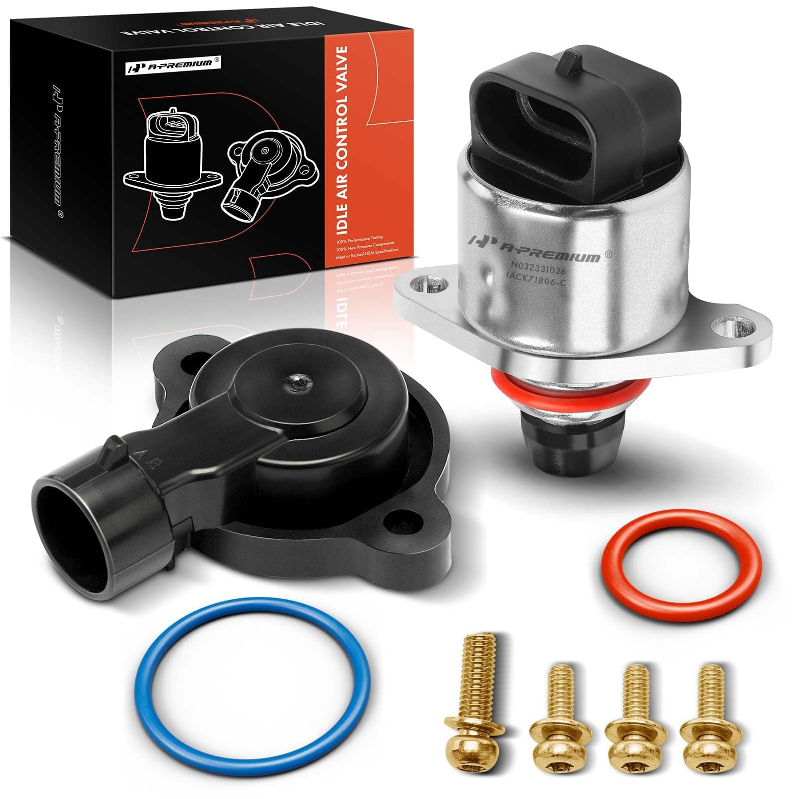 Idle Air Control Valve IAC + Throttle Position Sensor TPS Compatible with Chevy, GMC, Cadillac, Pontiac - 99-02 - Silverado, Suburban, Tahoe, Sierra, Yukon, Firebird, GTO, Escalade & More