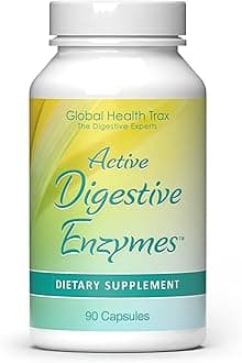 Global Health Trax Active Digestive Enzymes Capsules 90
