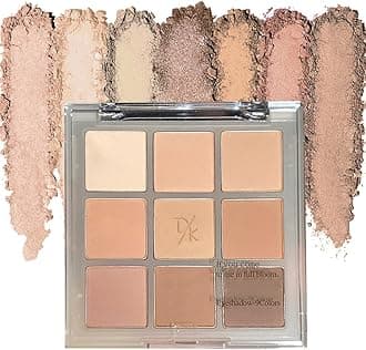 Eyeshadow Palette Makeup- 9 Colors Naked Eyeshadow Palette Matte NUDE Korean Natural Eye Shadow palettes Highly Pigmented Naturing-Looking Long Lasting (07#)