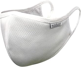 Maskari Reusable 3 Layer Face Mask | HeiQ Viroblock | Breathable & Sporty | Sizes for Men, Women, Teens & Kids | With & Without Adjustable Ear Loops