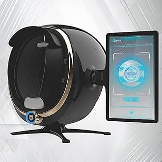 Skin Analysis Machine Professional Facial,Skin Analysis Machine,Facial Profesional Skin Detector,For Salons & Spas-Multilingual Support,13.3in-Black