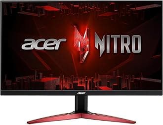 Nitro 24.5" Full HD 1920 x 1080 PC Gaming IPS Monitor | AMD FreeSync Premium | 180Hz Refresh | 1ms (VRB) | HDR10 Support | 99% sRGB | 1 x Display Port 1.2 & 2 x HDMI 2.0 | KG251Q M3biip
