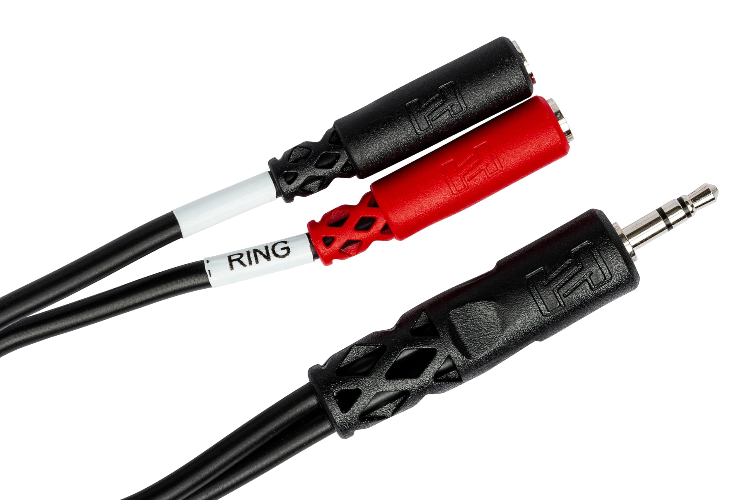 YMM-261 3.5 mm TRS to Dual 3.5 mm TSF Stereo Breakout Cable