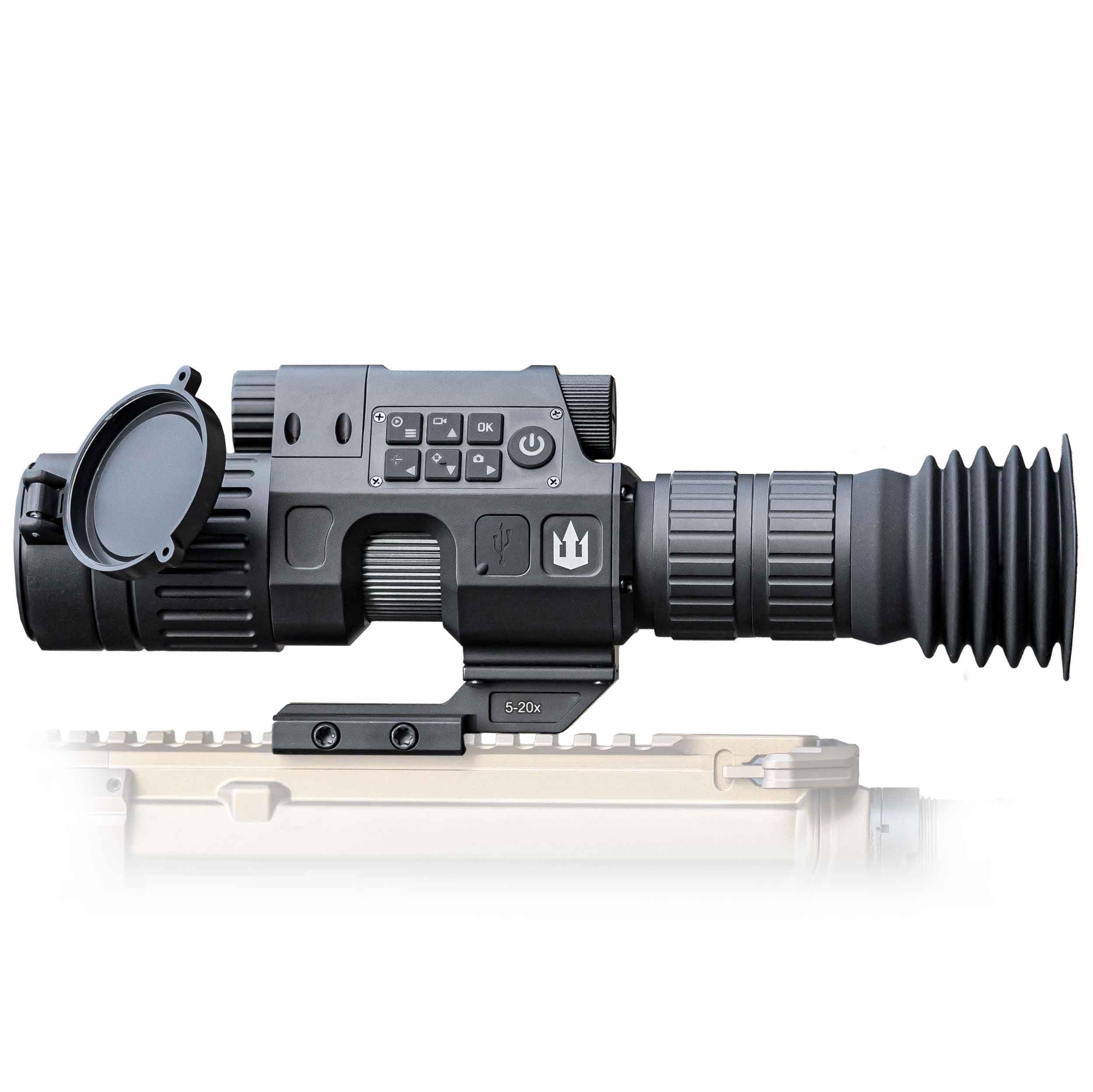 - Triton StarStrike Gen 2 5-20x50 Night Vision Scope with Extended Eyecup