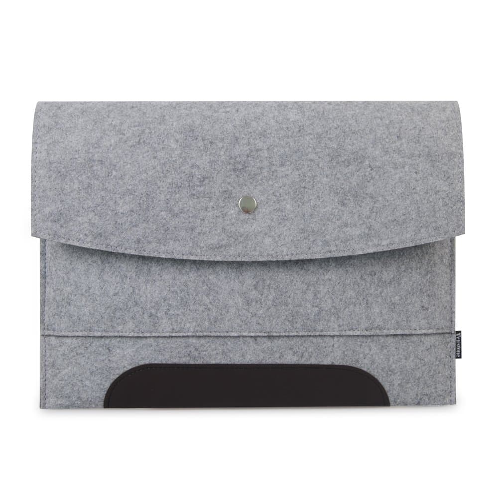 Vestone Mac Pro 13 Felt 13 inch Case case Laptop Sleeve For Macbook Pro 13 inch Macbook Pro Case Fit For ASUS Google Chromebook C300MA-DB01,ASUS Chromebook C300, HP Pavilion x360 13(Light Grey)