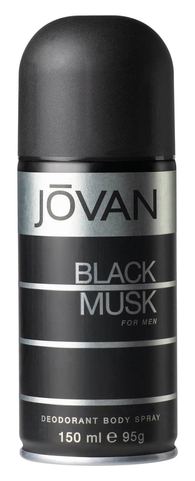 Jovan Black Musk Deodorant Spray 5.1oz (150ml)