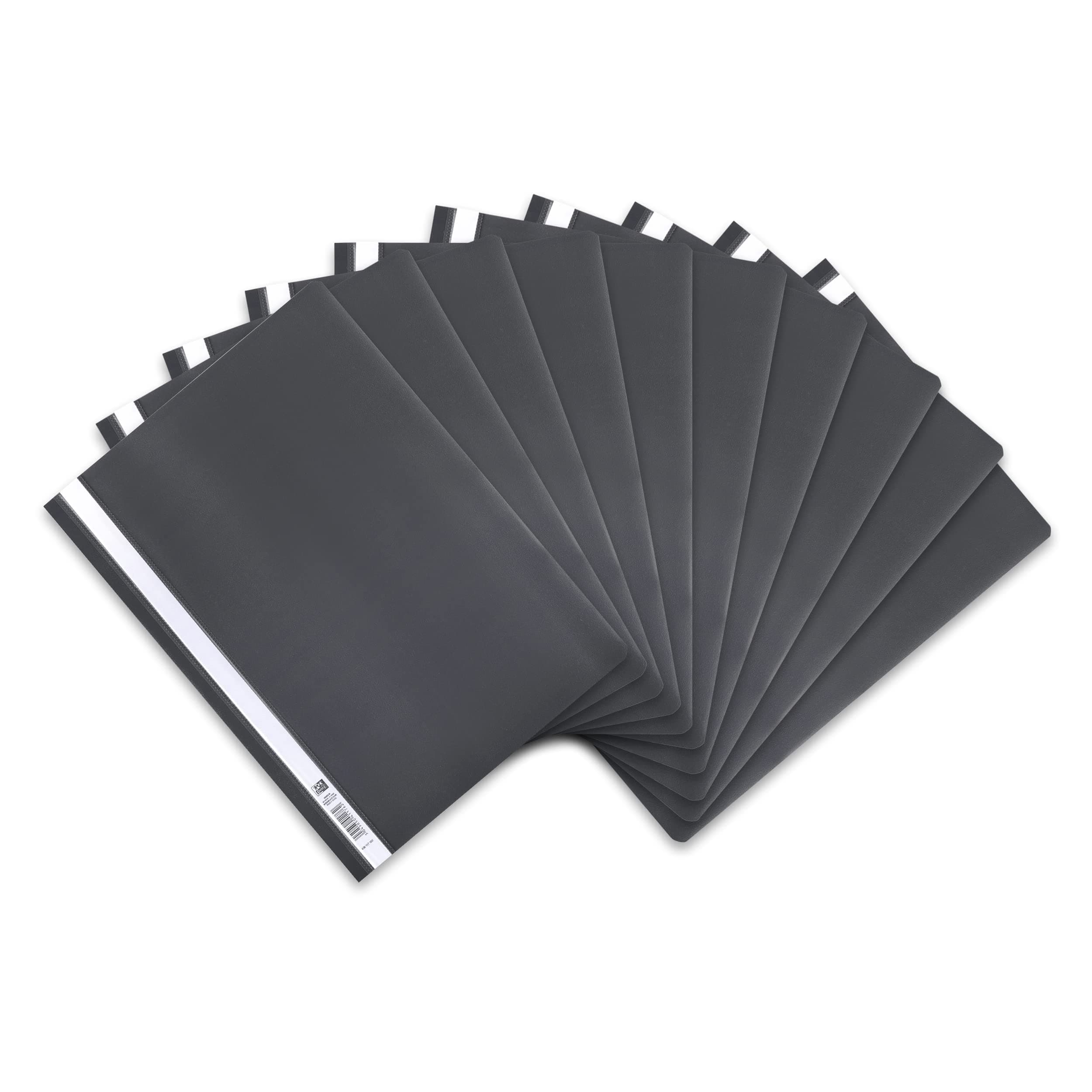 Elba 100742 File Folder A4 Pack of 10 Made from Plastic Modern 31 x 22,8 x 0,3 cm Brown