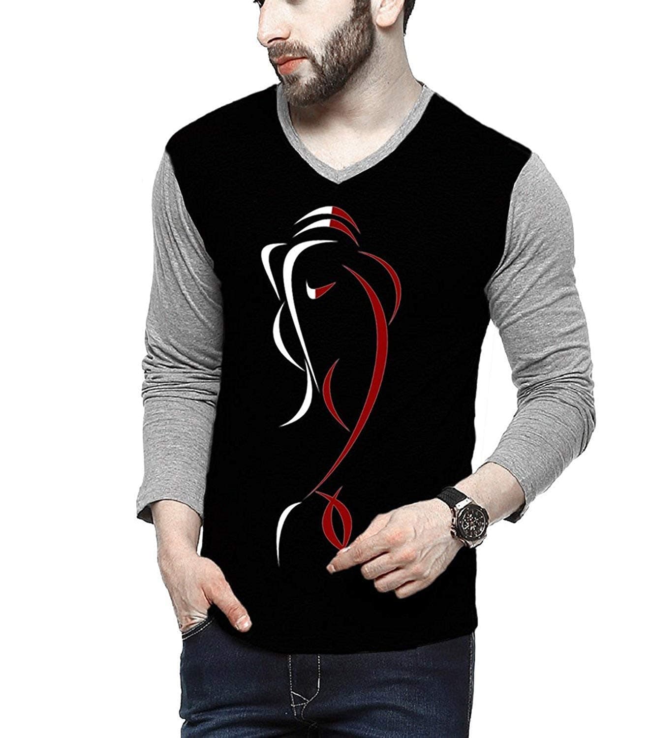 SCATCHITE Men's Slim Fit T-Shirt