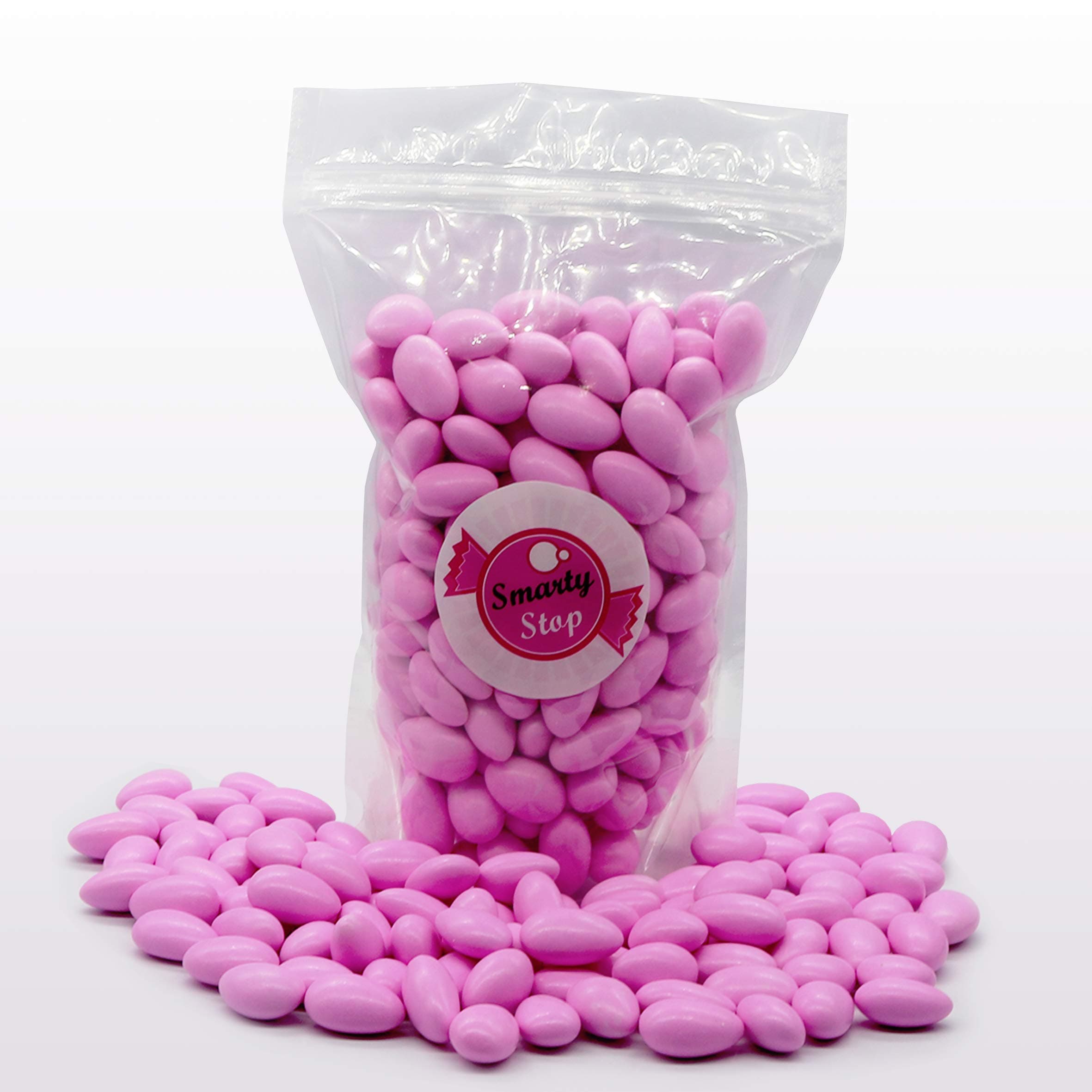 Smarty Stop Jordan Almonds (Light Pink - Pastel Colors, 10 Pound (Pack of 1))