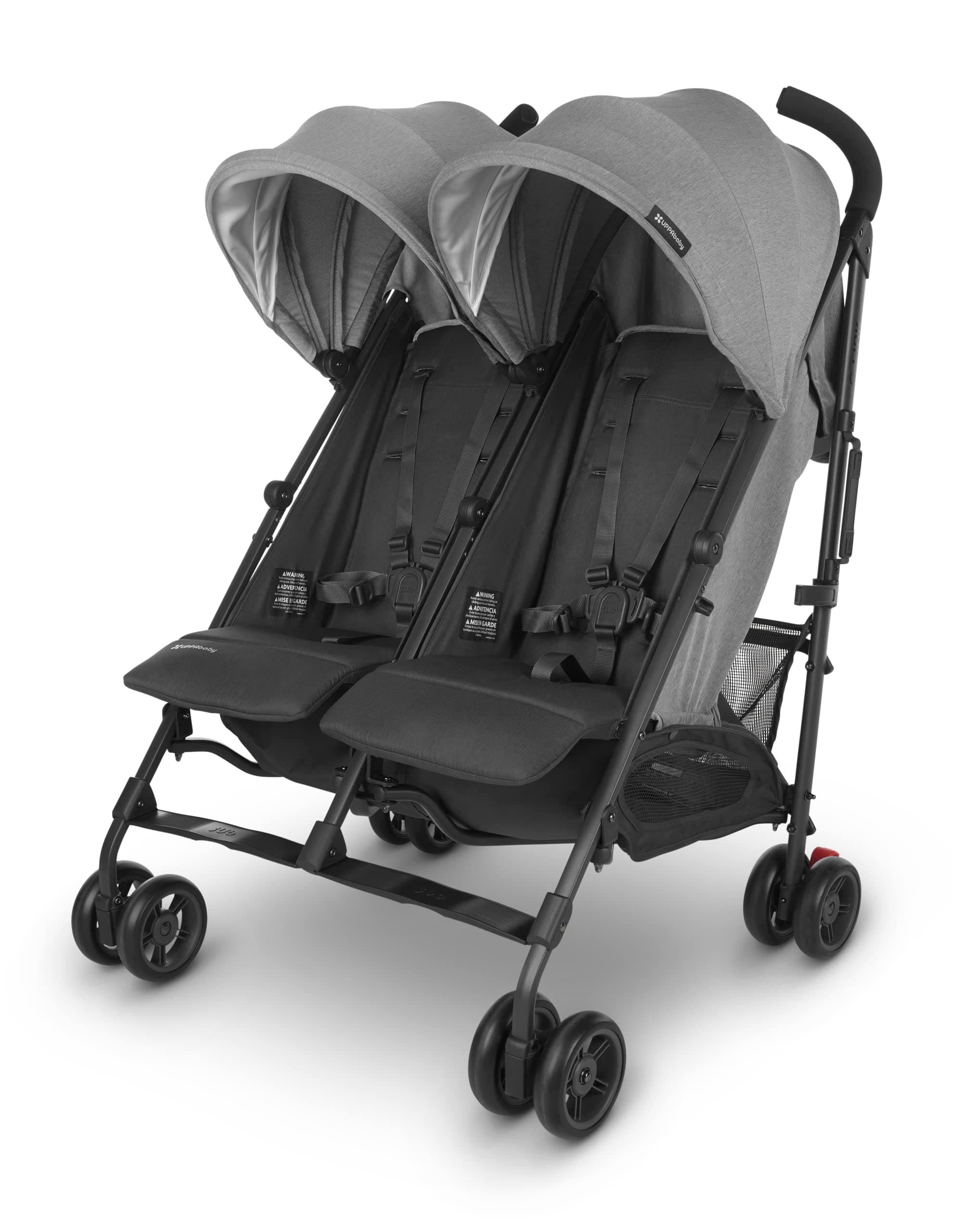 UPPAbabyG-Link V2 Stroller – Greyson (Charcoal mélange/Carbon)