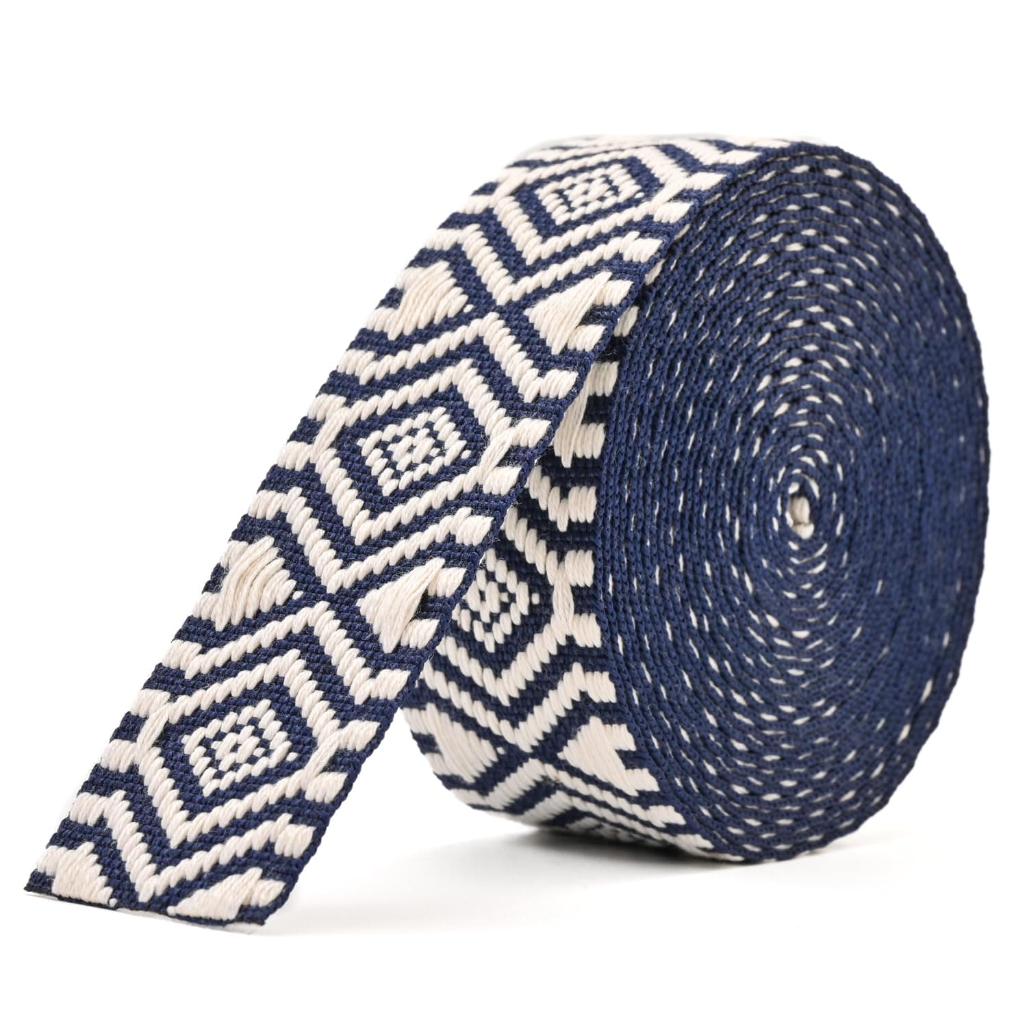 Cotton Webbing, Classic 1.5 Inch 2 Inch Heavy Duty Webbing Straps Perfect for Crafts and Sewing, Purse Strap, Belts