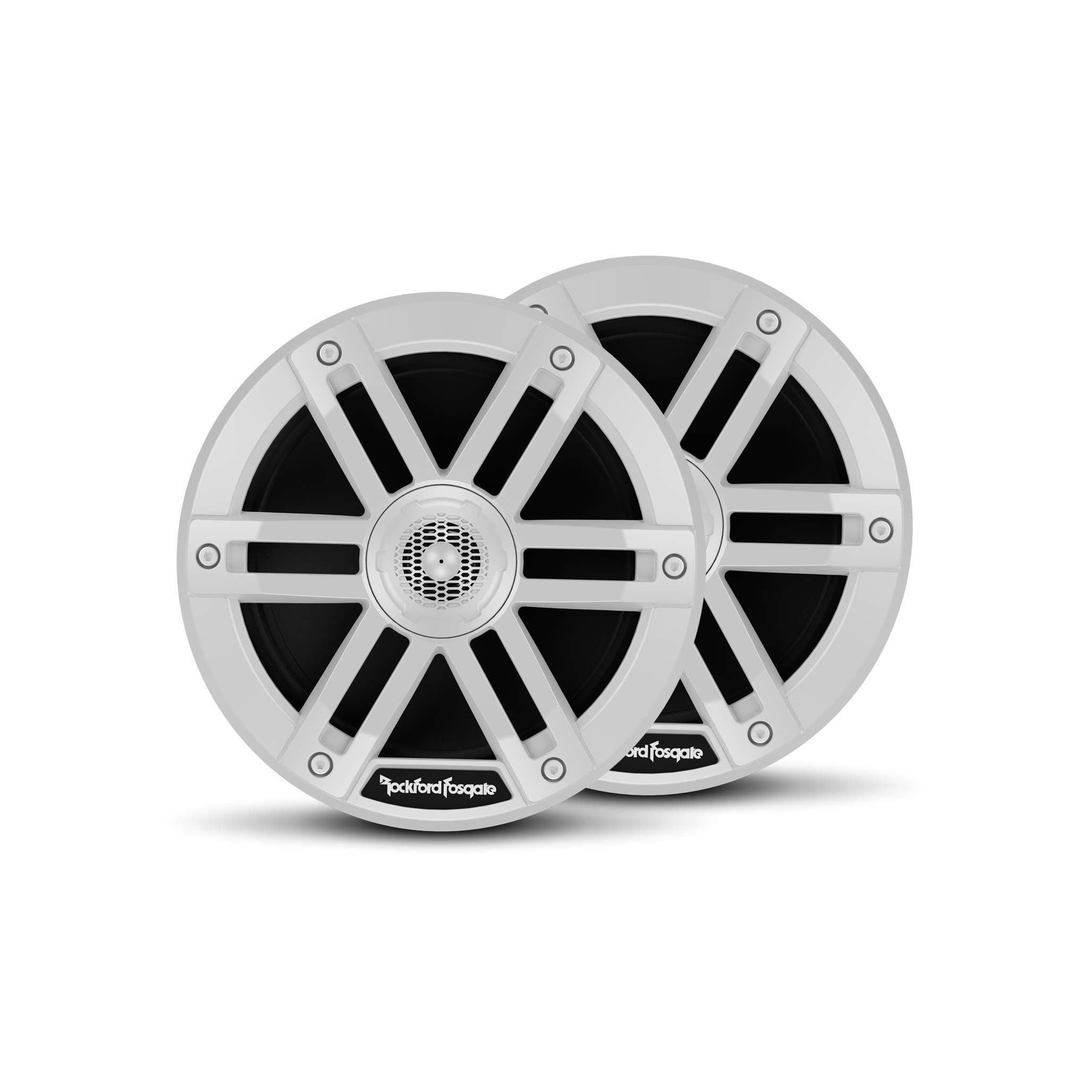 M0-65 Marine Grade 6.5" Coaxial Full Range Speakers - White (Pair)