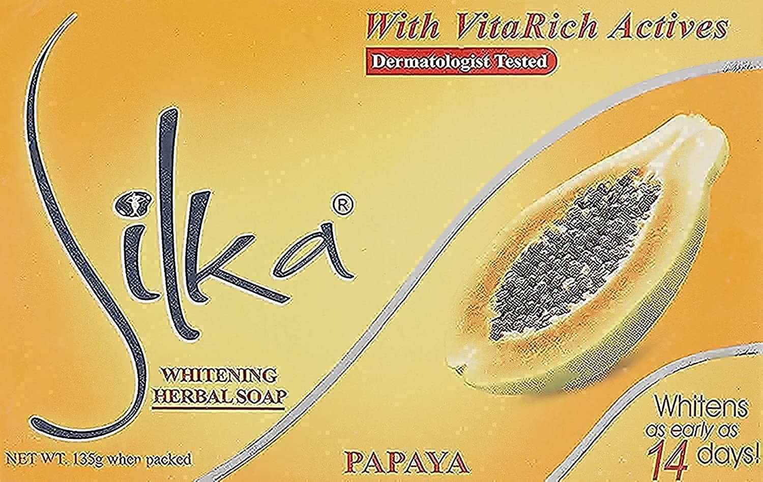 Whitening Herbal Papaya Soap with Vitamin E