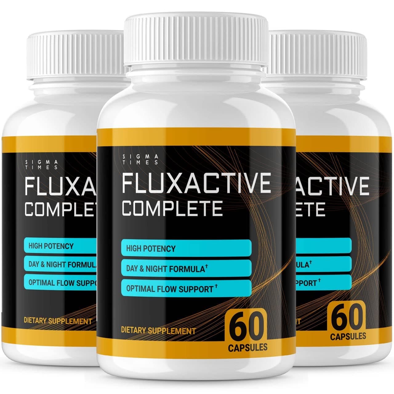 (3 Pack) Fluxactive Complete Formula Fluxactive Complete for Prostate Health Fluxactive Pills (180 Capsules)