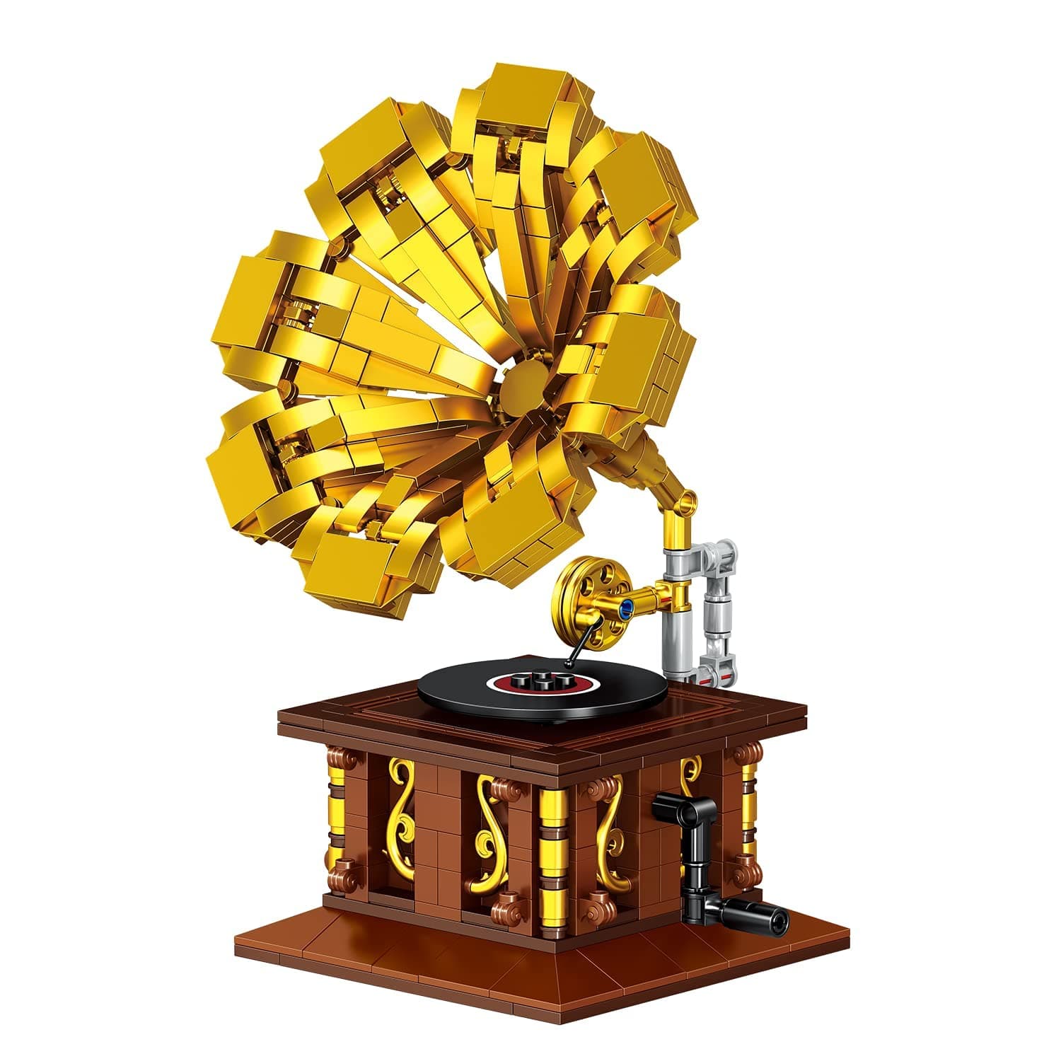 KASTWAVE Classic Retro Series Building Block Sets, DIY Mini Building Block Kits,582 Pieces Simulation Construction Toy for Adults and Kids