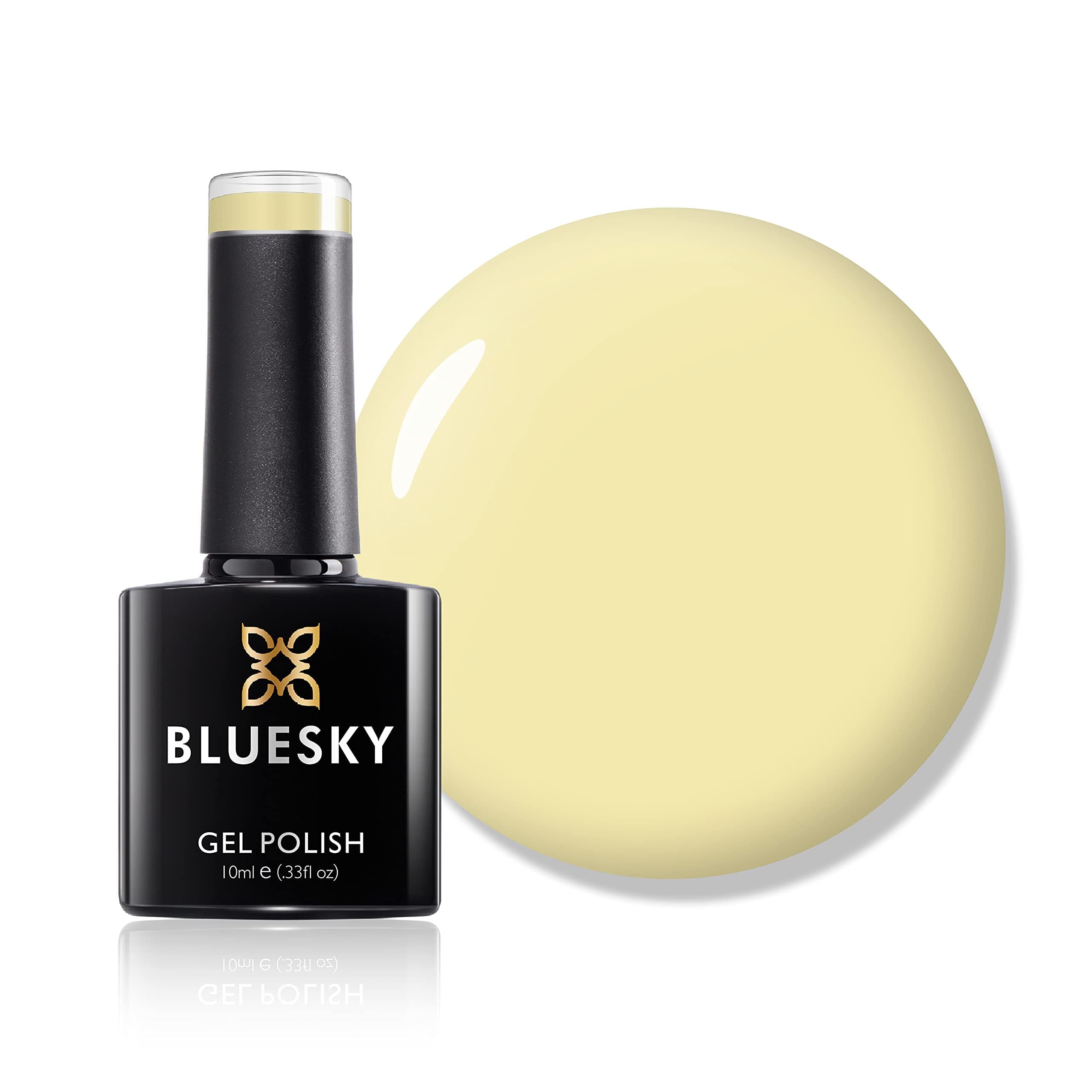 Bluesky Gel Nail Polish, Personality Dc115, Blonde, Colour, Pale,Yellow 10 ml (Requires Curing Under UV LED Lamp)